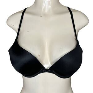 Victoria's Secret Very Sexy Black Push-up Bra Padded Size 34C